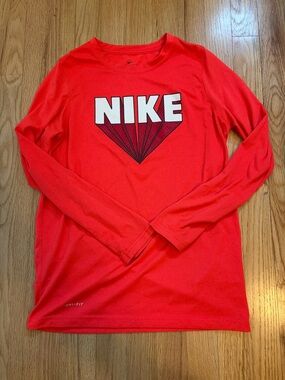 Nike Long Sleeve Logo Performance Tee